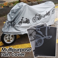 High Quality Durability Polyester Cloth Motorcycle Rainproof Cover Portable Foldable Electric Bike Dust-proof Sun-proof Covers
