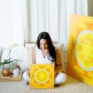 Best-t Jupiter Yantra | Meditative Geometric Art | Quality Canvas Giclee Print