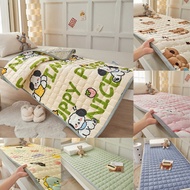 Plush Foldable Mattress Printing Cute Single Student Dormitory Mattress Mattress Cover Kids Kindergarten Mattress