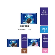 Oreo Biscuits Multipack Vanilla/Chocolate/Strawberry 27.6g x 9 (248.4g)