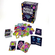 Gamewright - The Curse of The Maldita Diamond - A Fast Playing Gem of a Game - Card Game for Kids -