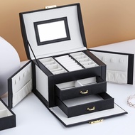 Jewelry Casket High Capacity Jewelry Box Multifunction Makeup Storage Makeup Organizer Beauty Travel Box Jewelry Organizer