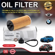 11428570590 Oil Filter Mini Cooper BMW X1 X2 I8 F54 F55 F56 F60 BMW F45 F46 Penapis Minyak Kereta