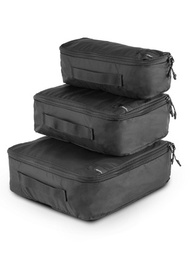 MATADOR PACKING CUBE SET OF 3 — BLACK