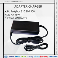 อะแดปเตอร์ AC 12V สำหรับ  Partybox 310 200 300กล่องปาร์ตี้ Partybox310ที่ชาร์จลำโพงบลูทูธ PartyBox300 PartyBox200