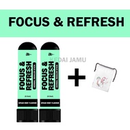 FOCUS AND REFRESH HERBAL INHALER AB HEALTHCARE ) AROMATHERAPHY OIL ORIGINAL HQ
