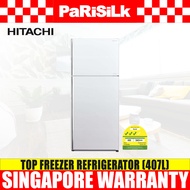 (Bulky) Hitachi R-VX480PMS9-PWH Top Freezer Refrigerator (407L)