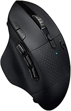 Logitech G604 LIGHTSPEED Gaming Mouse with 15 programmable controls, up to 240 hour battery life, du