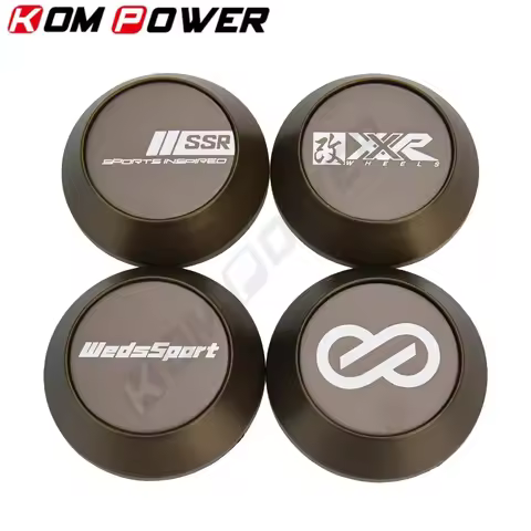 4PCS 65MM/60MM Bronze Rim Cap ENKEI WORK XXR WEDSSPORT Sticker Wheel Cover Caps Sport Rim Hub Cap