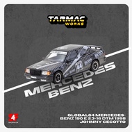 TARMAC WORKS 1/64 x GLOBAL64 Mercedes-Benz 190 E 2.3-16 DTM 1998 Johnny Cecotto