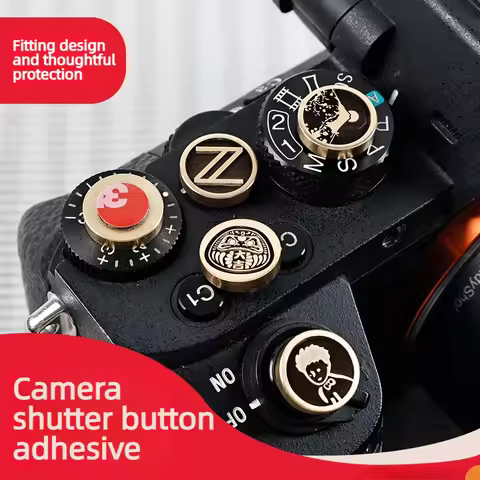 Camera Hot Shoe Cover Sticking Button Is Suitable For Sony A7M4 A7N5 A7CII ATCR A7S3 ATR5 A6600 Flat