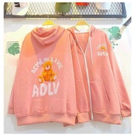 Hoodie ADLV From Wide Zipper With High Quality Felt Hat Good Sun Protection Excellent Color Tone