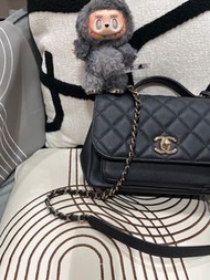Chanel business affinity medium 黑色荔枝牛皮 ,100%Authentic,98%new  💎尖沙咀中港城門市