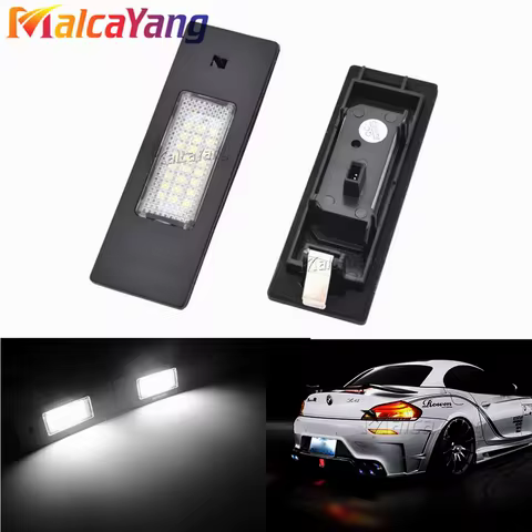 For BMW 1 6 Z Series E81 E87 E63 E64 Z4 Mini LED No Error Licence Number Plate Light 63267165735 632