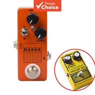 Mosky D250X      Pedal Efek Gitar Overdrive Mosky D250X Preamp Pemacu Kesan True Bypass
