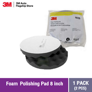 3M™ Perfect-It™ Foam Polishing Pad 05725 8 inch แผ่นขัดฟองน้ำ สีดำ (บรรจุ 1คู่)
