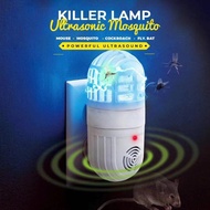 [2IN1] ALAT PENGHALAU PEMBUNUH TIKUS/NYAMUK/SERANGGA/LIPAS/CICAK ELEKTRIK/ULTRASONIC BERKESAN PEST R