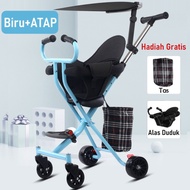 Stroller Lipat Traveling（Sepeda Motor Dapat Dibawa ）stroller Bayi Stoler Duduk Baby Lipat