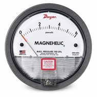 Brand Name: Dwyer, Product Type: Magnehelic Differential Pressure Gauge (0–6 Pa), Made in USA