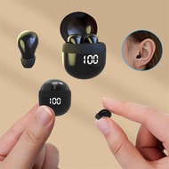 Invisible Headphones TWS Mini Earphones Wireless Bluetooth 5.3 Earbuds with Microphone Noise Reduction In-Ear Headset for Xiaomi Over The Ear Headphon