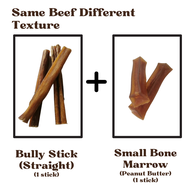 Wagglycove Bully Stick Healthy Long Lasting Dental Dog Chew Treats | 高质南美洲牛鞭洁牙耐咬咀嚼零食