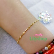 Lucky us10k gold jewelry bracelet