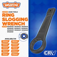 WADFOW Ring Slogging Wrench 30MM - 65MM Cr-V Heavy Duty Striking Hammer Ring Spanner Wrench Hand Too