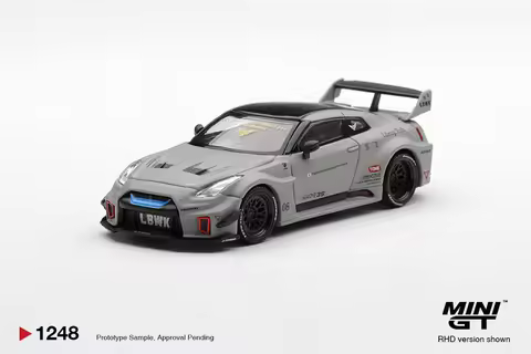 MINI GT 1:64 GT 35GT-RR / ID. Buzz / Aventador Diecast Model Car