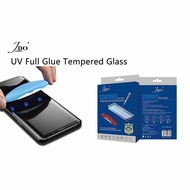 JDo UV NANO ฟิล์มกระจกเต็มจอกาวUV Samsung S21 S21Plus S21Ultra S8 S8Plus S9 S9Plus S10 S10Plus S20 S20Plus S20Ultra Note7 Note8 Note9 Note10 Note10Pro Note20 Note20Ultra พร้อมอุปกรณ์ติดครบกล่อง