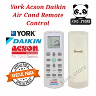 York Daikin Acson Air Cond Remote Control DGS01 York / Daikin / Acson Air Conditioner Remote Control