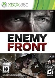 【電玩販賣機】全新未拆 XBOX 360  深入敵陣 (敵軍前線) Enemy Front -英文美版-