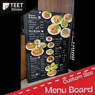 Custom KT Board Printing | High-Res Foam Board Signage | Cafe Menu Board | Event Poster Board | Ligh