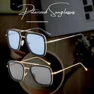 Kacamata Tony Stark Steampunk HD Polarized Sunglasses - 66218 / Kacamata Pria/ Kacamata Wanita/ kacamata polarized pria/ kacamata polarized Wanita