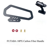 Carbon Fiber Handle Remote Control Handle Upgrade Accessories for FUTABA 10PX