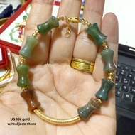 US 10k GOLD LUCKY CHARMS BRACELET