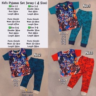 BOY KIDS PYJAMAS JERSEY BORONG MURAH BAJU TIDUR BUDAK