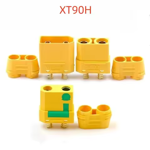 Amass XT90S-F plug XT90H high-current model aircraft gold-plated banana plug Amass lithium battery c