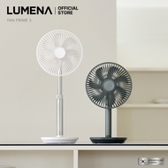 [LUMENA] FAN PRIME 3 Wireless Desk Fan | Eco-Friendly Whisper-Quiet Long-Lasting Rechargeable Batter