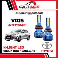 KLIGHT DOB LED Headlight 6000K 50W | H4 H11 | TOYOTA LED Car Headlight ALTIS YARIS VIOS Car LED Head