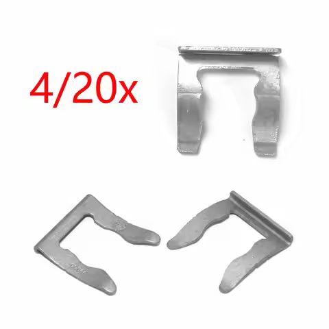 4/20x BRAKE HOSE CLIPS REAR for VW GOLF MK4 MK5 MK6 AUDI A3 TT TOURAN Honda 90651538000 BNP2227L 191
