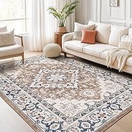 Lofus 6x9 Area Rugs for Living Room, Washable Area Rug, Rugs for Bedroom, Kitchen Rugs, Vintage Boho
