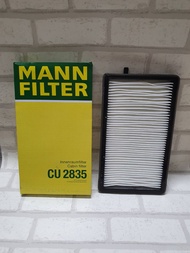 กรองแอร์ / กรองห้องโดยสาร BMW  Series 3  E36 Saloon ( 1990 - 1998 )  ทุกรุ่น     Cabin Air filter Mann CU2835 / CU 2835