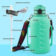 Hot Sale Foldable Silicone Water Bottle Travel Portable Water Cup Straw Sports Pop Lid Cup Creative 