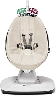 4moms MamaRoo Multi-Motion Baby Swing, Bluetooth Enabled with 5 Unique Motions, Birch