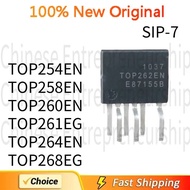 5 PCS/LOT SIP-7 TOP254EN TOP258EN TOP260EN TOP261EG TOP264EN TOP268EG SIP-7 LCD power driver chip in