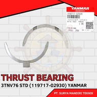 METAL MOON THRUST BEARING/ 3TNV76 119717-02930 YANMAR GENUINE (1SET)