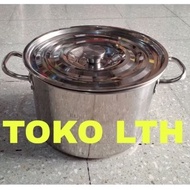 STAINLESS STEEL COOKING POT 30 CM MEATBALL SOUP POT JUMBO STOCKPOT STAINLESS STEEL
