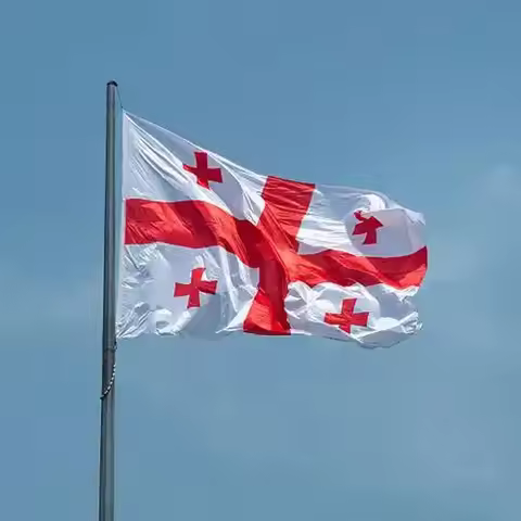 5 Pcs/lot Georgia Flag 90x150cm Georgia Flag wholesale