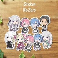 Re Zero Anime Sticker Re:Zero Emilia Rem Anime Sticker Pack