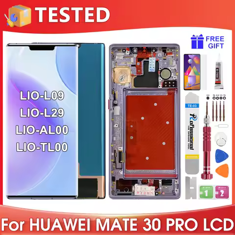 6.53''OEM For HUAWEI Mate 30 Pro For Mate30Pro LIO-L09 L29 AL00 LCD Display Touch Screen Digitizer A